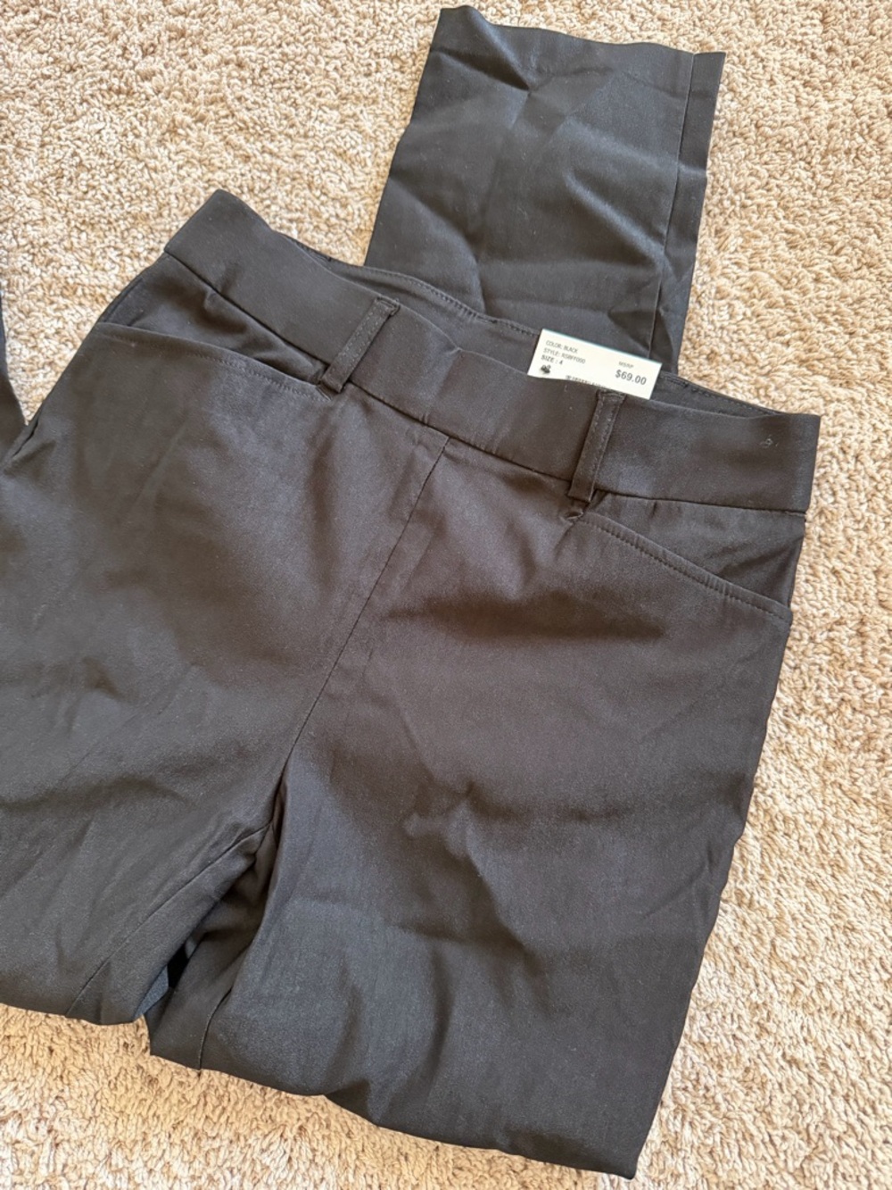 Rafaella Black Stretch Dress Pants